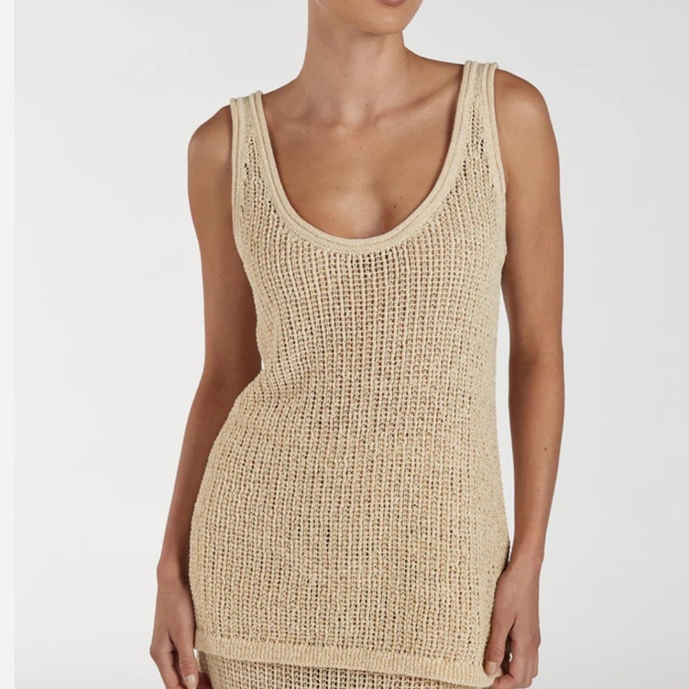 Dissh MARGOT WHEAT SCOOP CROCHET